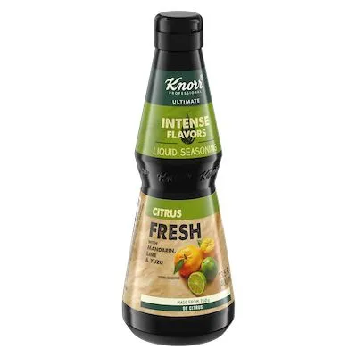 Skysti prieskoniai KNORR Citrus, su mandarinų ir citrinų sultimis, 400 ml