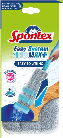 Šluostė grindims Spontex EasyMax, pakeitimas, mikropluoštas, 33 x1 0,3 cm, vnt