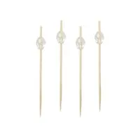 Uzkodu iesmi DIAMOND,  bambusa, 9 cm, 0.059kg, 100 gab.