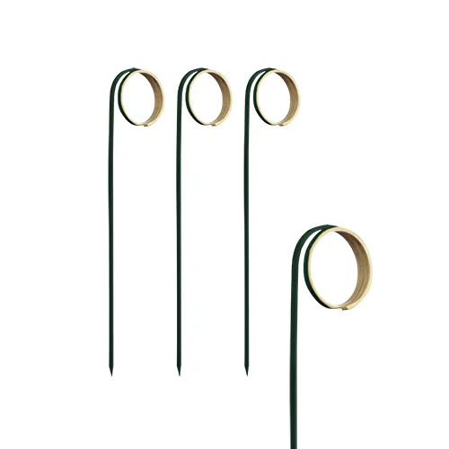 Smeigtukai TWISTER, bambukiniai, 11 cm, juodi,  100 vnt
