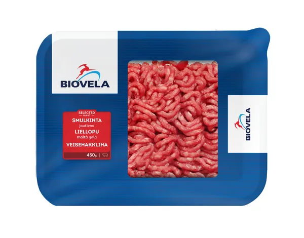 Smulkinta jautiena, atšaldyta, 450 g