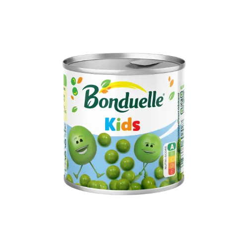 Smulkūs žirneliai Kids BONDUELLE, 200 g / 140 g