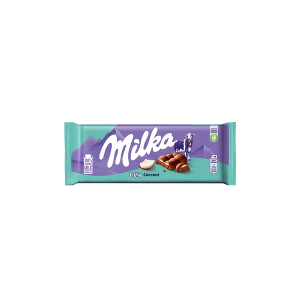 Milka šokolāde Bubbly Coconut 97g