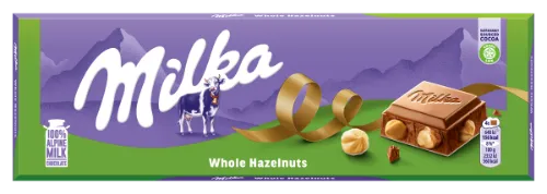 Šokolāde Milka ar veseliem riekstiem 250g
