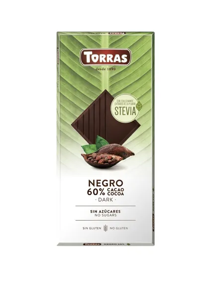 Šokoladas TORRAS, juodasis, 100 g