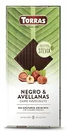 Šokoladas TORRAS, juodasis su riešutais, 125 g