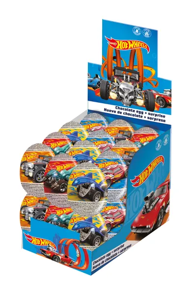 Šokolādes ola HOT WHEELS Surprise, 20g