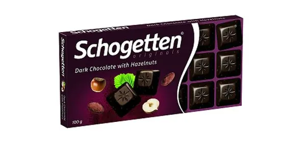 Šokolado gabaliukai SCHOGETTEN DARK NUTS, 100 g