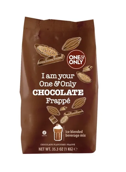 Šokolado skonio milteliai ONE&ONLY Frappé, 1 kg