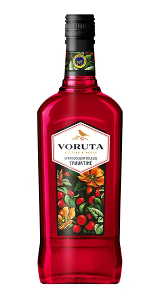 Spanguolių ir žolelių trauktinė VORUTA, 30%, 0,5l