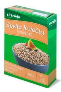 Spelta kviečių kruopos SKANĖJA, 4x100 g