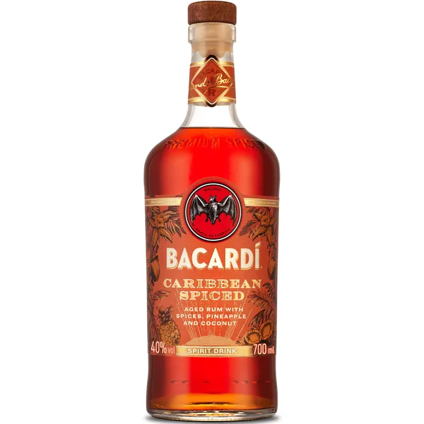 Spiritinis gėrimas BACARDI Caribbean Rum, 40% 0,7 l