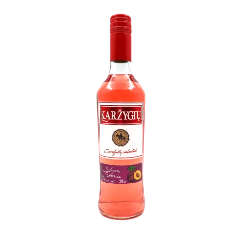 Spiritinis gėrimas KARŽYGIŲ, slyvų skonio, 32%, 0,5l