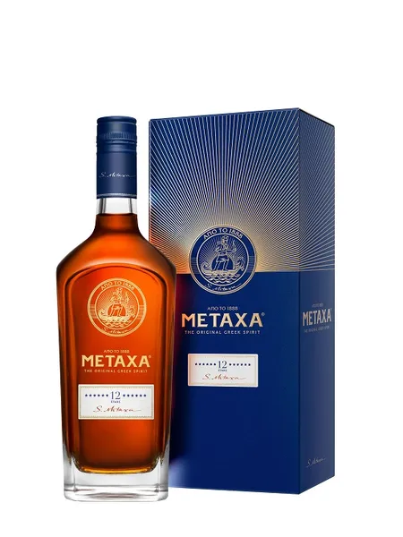 Spiritinis gėrimas METAXA 12*, dėžutėje, 40%, 0,7 l