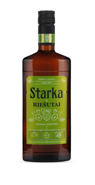 Spiritinis gėrimas STARKA IR RIEŠUTAI 40%, 500 ml