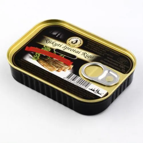 Šprotes eļļā, BV, 100 g