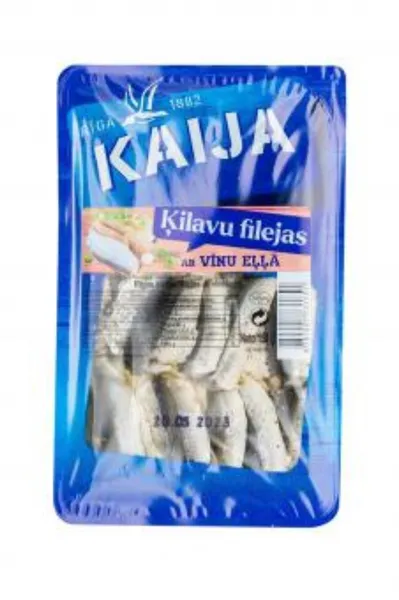 Rīgas Ķilavu filejas ar vīnu eļļā KAIJA, 150 g
