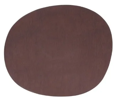 Galda paliktnis LAYER, neregulāras formas, brūns, 43,5 x 36,5 cm, 1gab