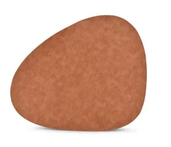 Galda paliktnis LAYER, olas formas, brūns , 46 x 37 cm, 1gab