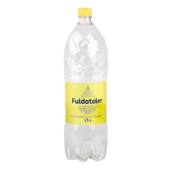 Galda ūdens FULDATALER Citronu, gāzēts, PET, 1.5l (DEP)