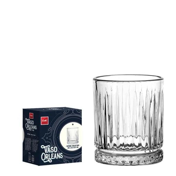 Stiklinė Orleans, stiklas, 360 ml,  H 9,5 cm, D 8 cm, 4 vnt