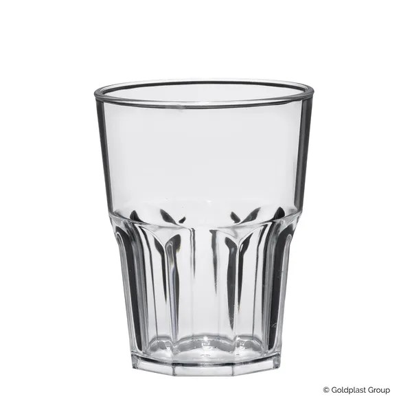 Stiklinė ROX, skaidri, SAN plastikas, 290 ml,  D 8,5 cm, H 10 cm, 8 vnt