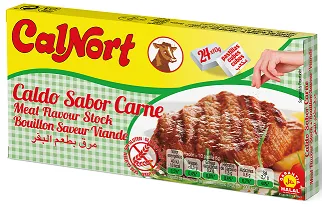 Buljona kubiņi CALNORT, liellopa gaļas garša, 24x10g