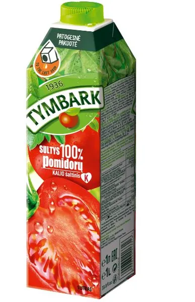 Sultys "Tymbark" pomidorų 100 %, 1L
