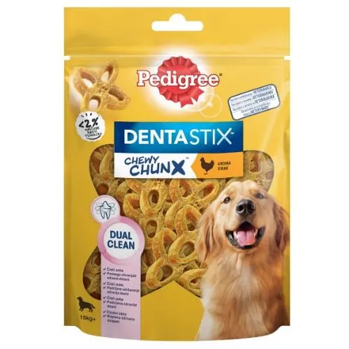 Šunų skanėstai PEDIGREE Dentastix Chewy Chunk Maxi, vištienos skonio, 68 g