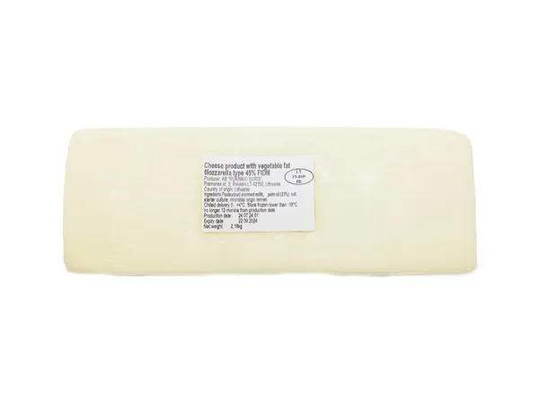 Sūrio produktas Mozzarella tipo ROKIŠKIO, su augaliniais rieb., 45% rieb., kg