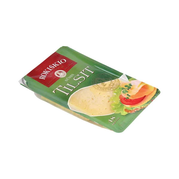 Sūris Tilsit ROKIŠKIO, riekutėmis, 48% rieb, 150g