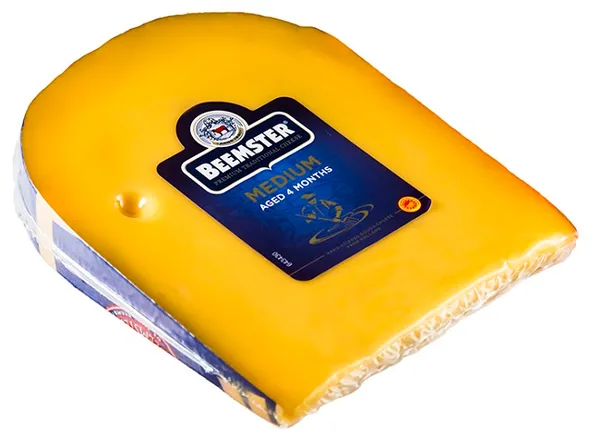 Siers BEEMSTER Medium, nogatavināts 4 mēnešus., 250g