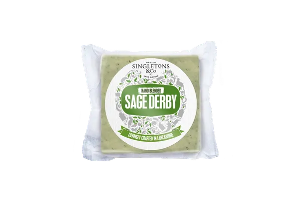Sūris Derby SINGLETONS & CO, su šalavijais, 200g