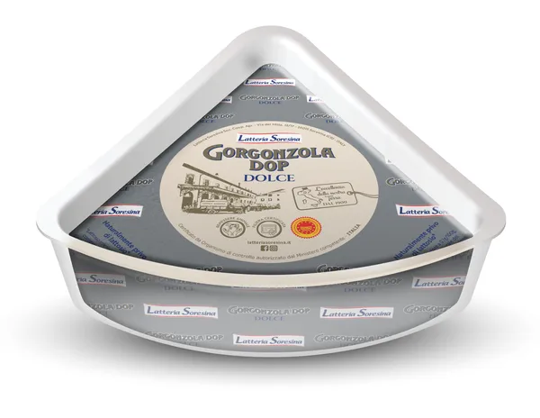 Sūris Gorgonzola LATTERIA SORESSINA, Dolce, PDO, ~1,5 kg