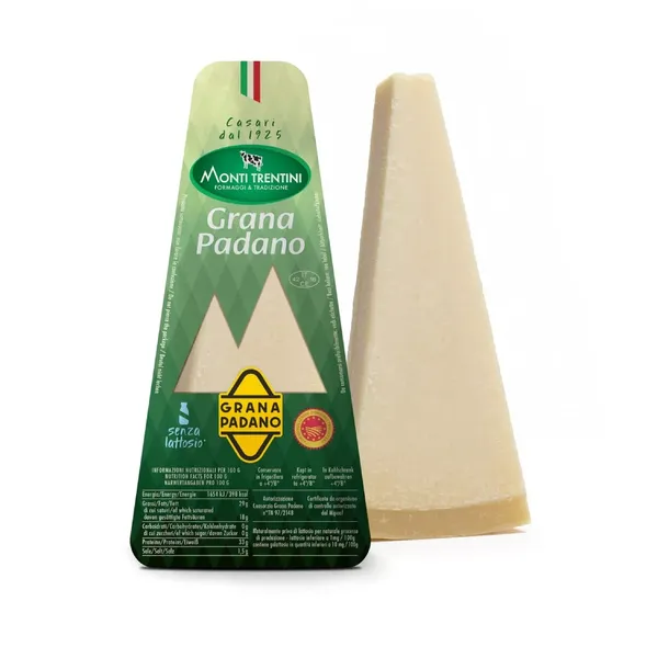 Sūris GRANA PADANO, 10 - 12 mėn. brandinimas, RSM 32%, P.D.O, 200g