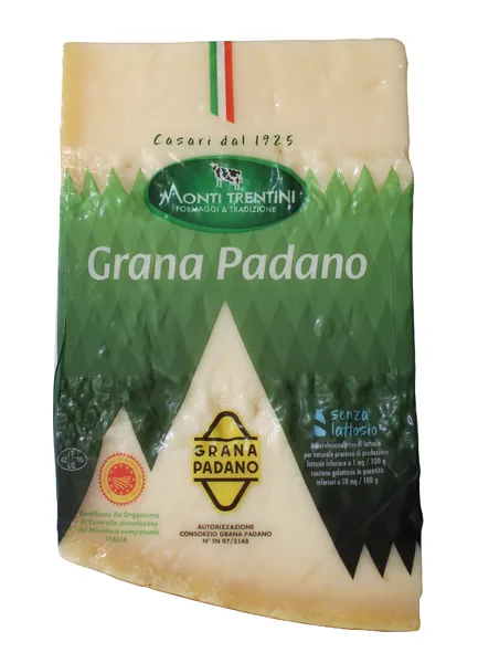 Sūris GRANA PADANO, brandintas 10 - 12 mėn., P.D.O, RSM 32%, ~800 g