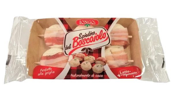 Sūris kepimui Spiedini Boscaiolo Mignon CASEFICIO LONG, su šonine, PDO, 2 iešmeliai, 195 g