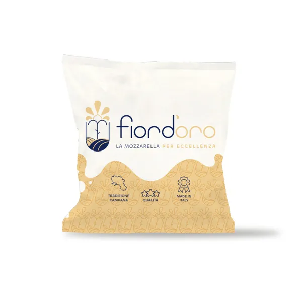 Sūris Mocarela Fior di Latte FIORDORO, ~45% RSM, 125 g