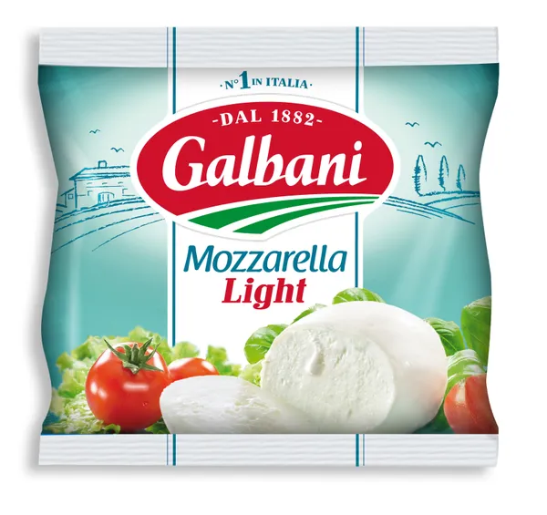Sūris Mozzarella GALBANI, Light, 125 g