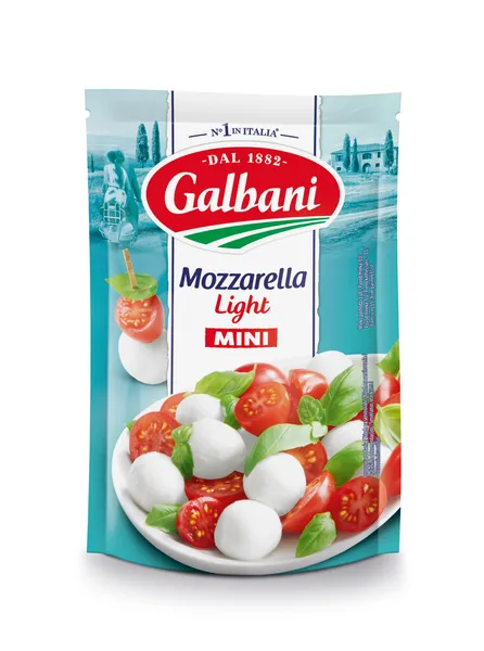 Sūris Mozzarella GALBANI, Light mini, 150 g