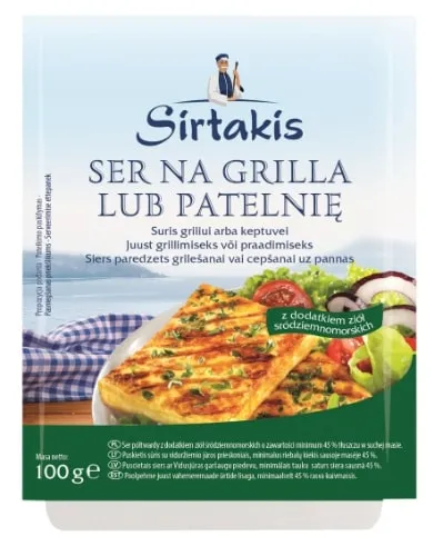 Grilsiers SIRTAKIS, ar Vidusjūras garšaugiem, 45%, 100g