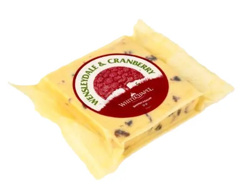Sūris Wensleydale SINGLETONS & CO, su spanguolėmis, 200g