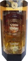 Suvenyr.rink. VILNIUS, 25%, 0,2 l, TRAKAI, 15%, 0,2 l, dėž.