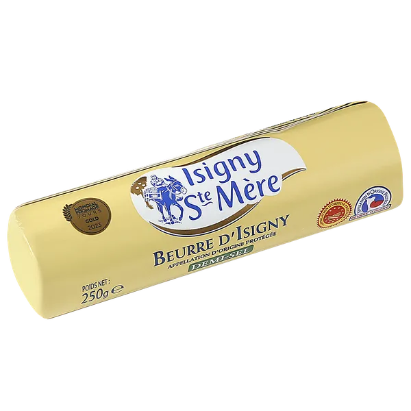 Sviestas ISIGNY STE MERE, švelniai sūdytas, 82%, PDO, 250 g