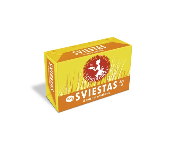 Sviestas ŠEIMININKĖS, 82 % rieb. 200 g