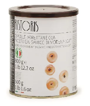 Svogūnai  RISTORIS, su balzamiko actu MODENA I.G.P, 500g