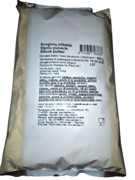 Svogūnų milteliai, 500 g