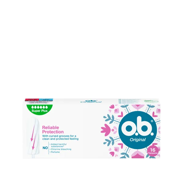 Tamponai O.B. Original Super Plus, 16 vnt.