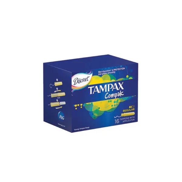 Tamponai TAMPAX COMPAK REGULAR, 16 vnt.