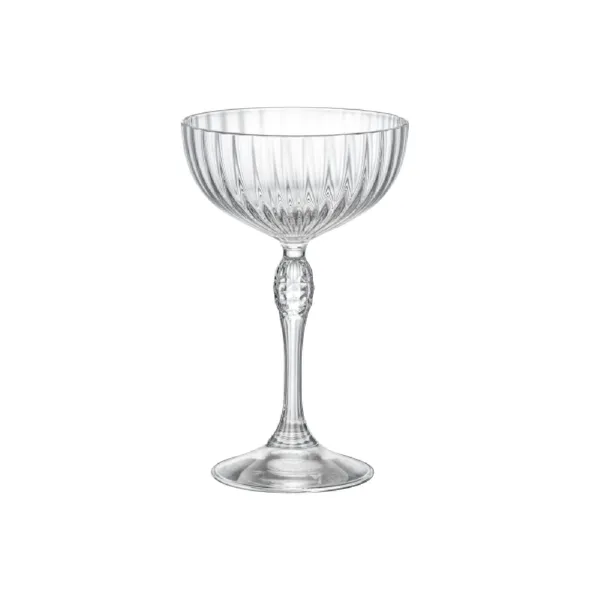 Taurė America Coctail Coupe, stiklas, 220 ml, H 16 cm, D 9,6 cm, 6 vnt